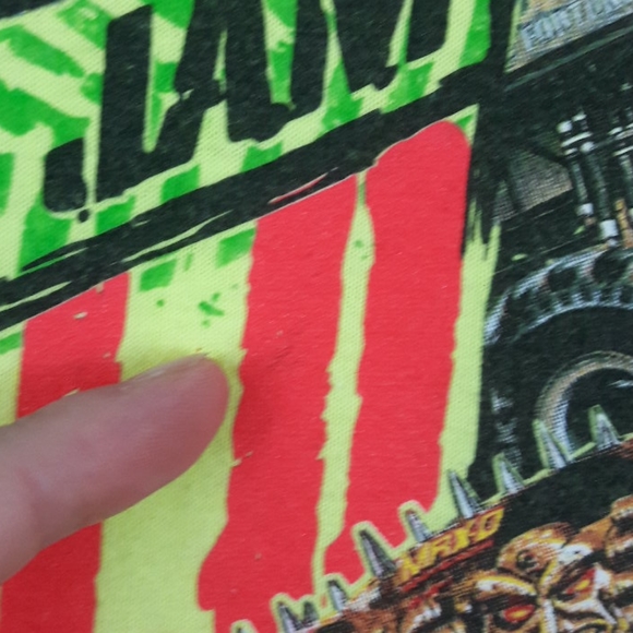 2016 Neon Monster Jam World Tour T Shirt Size M - Picture 6 of 8